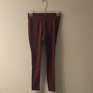 Old Navy Deep Red Leggings